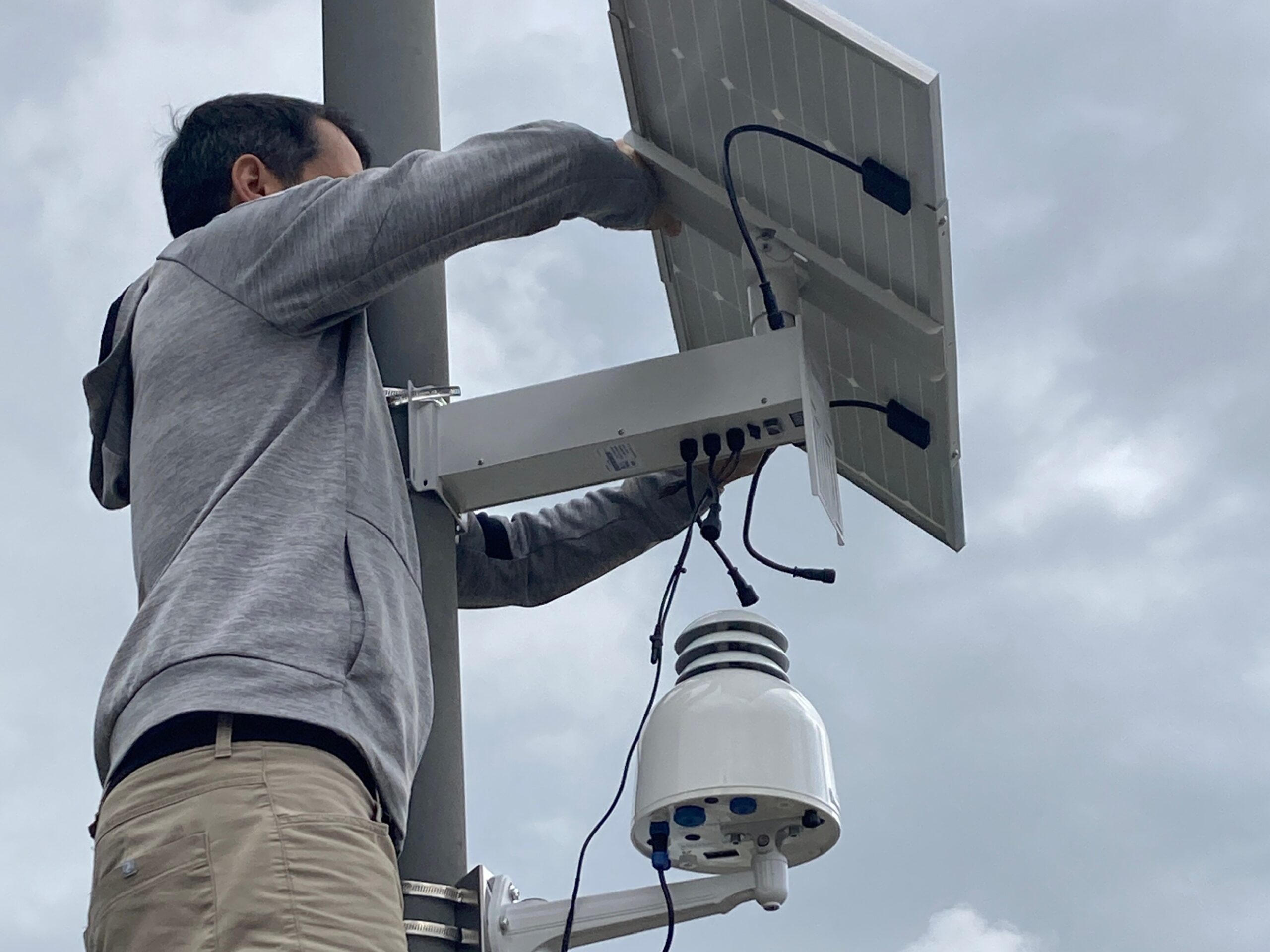Aernode installation activity