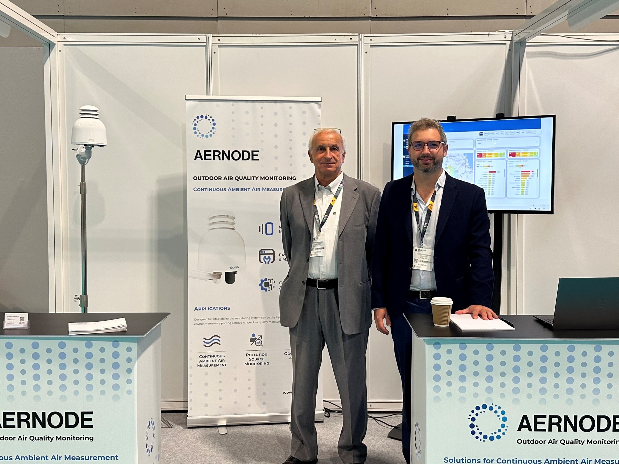 Aernode exhibition stand
